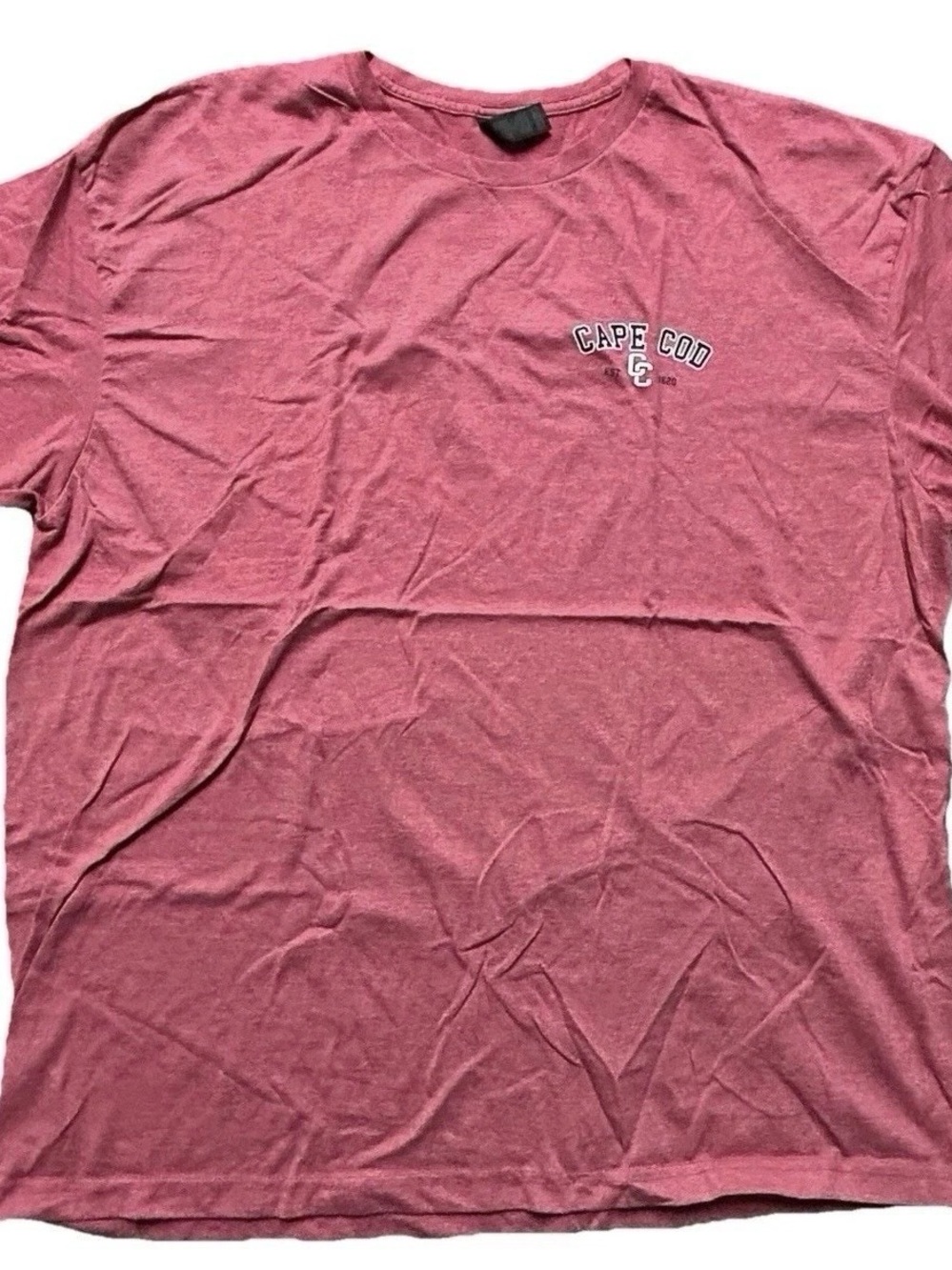 Women’s Cape Cod Pink Short Sleeve T Shirt Size 2XL